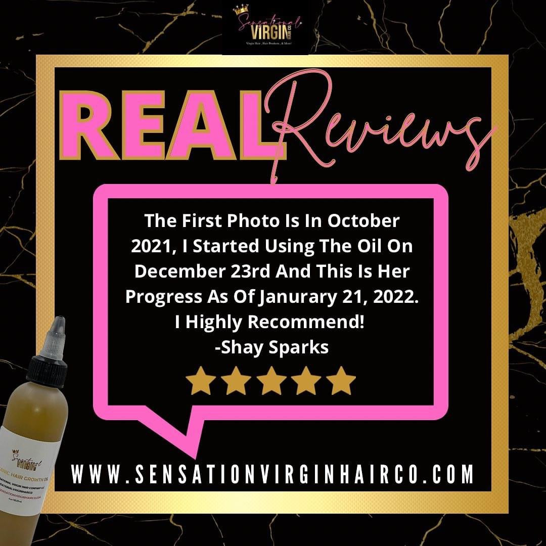 Organic Hair Growth Oil